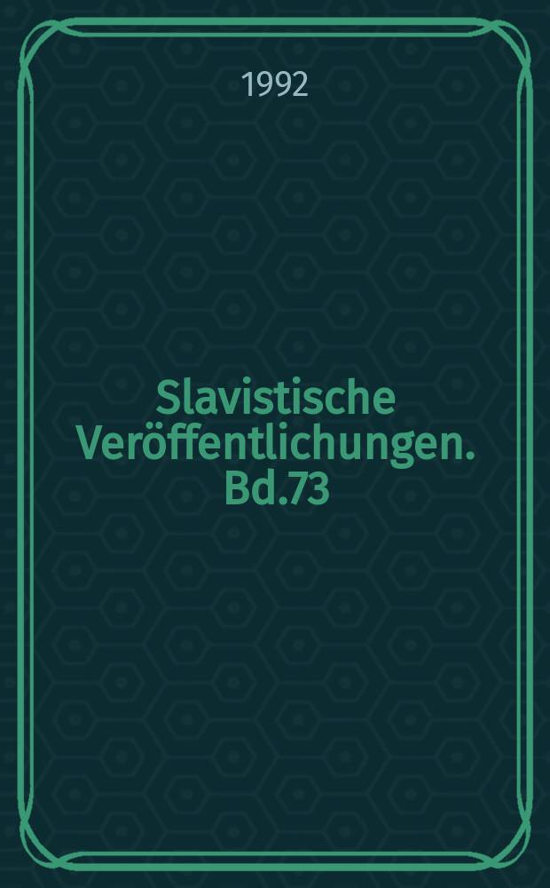 Slavistische Veröffentlichungen. Bd.73 : Gattungen und Genologie der slavisch-ortodoxen Literaturen des Mittelalters = Родыи генеалогия в славянской православной литературе средневековья