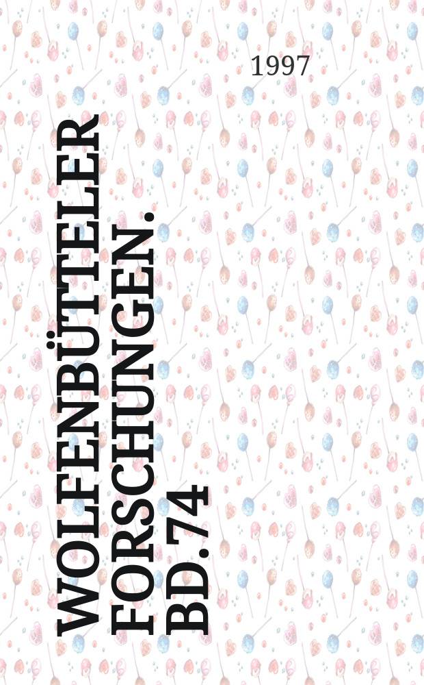 Wolfenbütteler Forschungen. Bd.74 : Deutsch-russische Beziehungen im 18. Jahrhundert