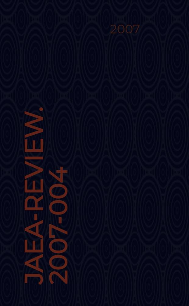 JAEA-Review. 2007-004 : Progress report on neutron science