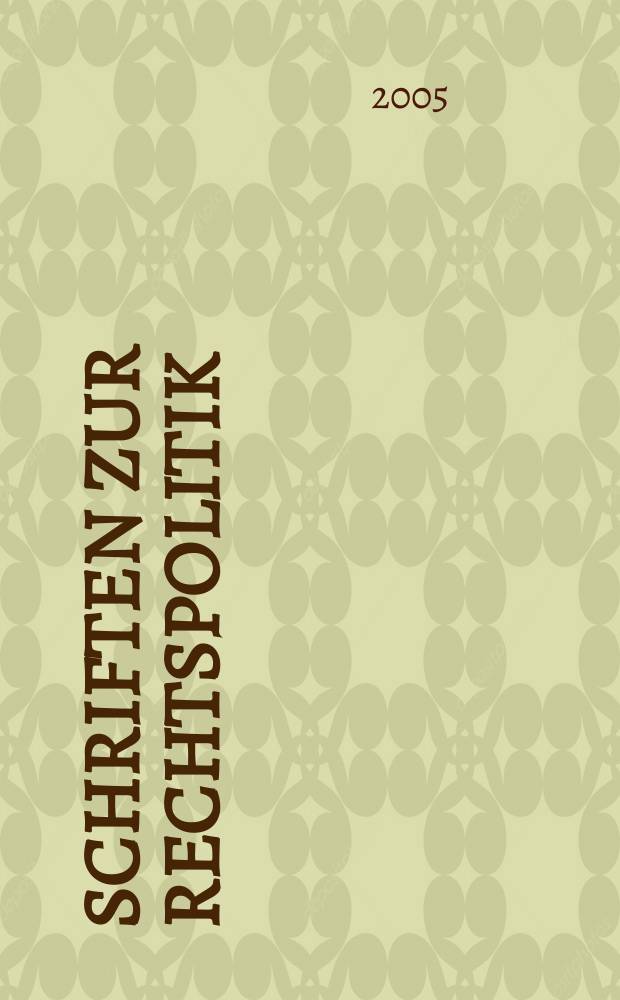 Schriften zur Rechtspolitik : Publikationsreihe des Österreichischen Instituts für Rechtspolitik am Internationalen Forschungszentrum, Salzburg. Bd. 24 : Wirtschaftsmediation zwischen Theorie und Praxis
