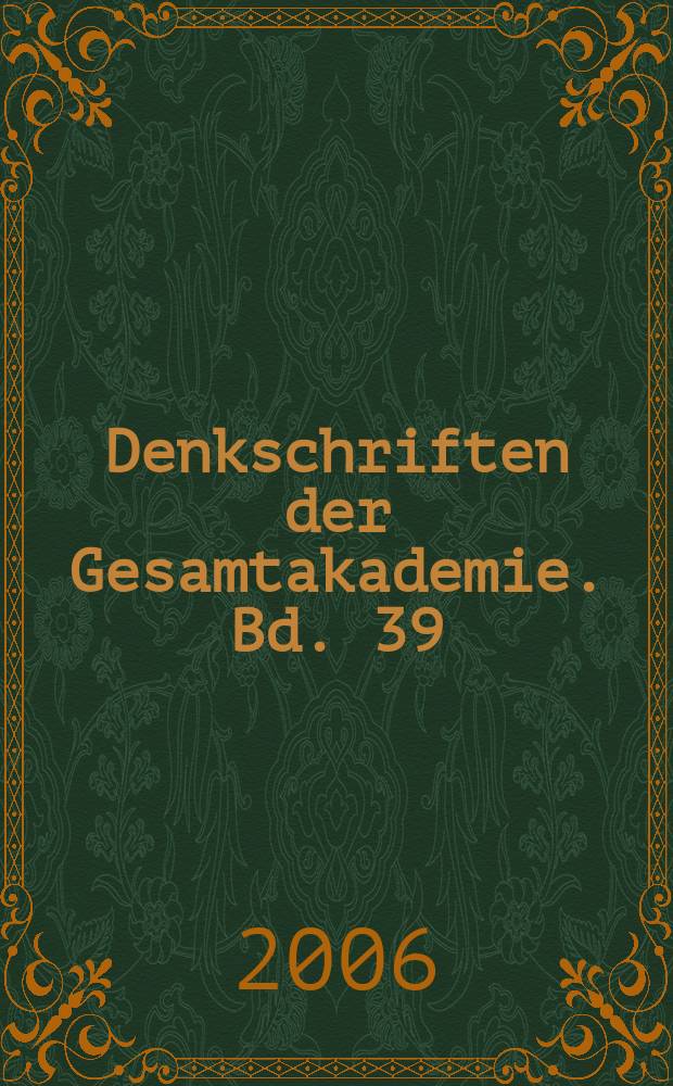 Denkschriften der Gesamtakademie. Bd. 39 : Tell Abu al-Kharaz in the Jordan Valley = Телль Абу аль-Хараз в Иорданской долине: Средний и поздний периоды бронзового века