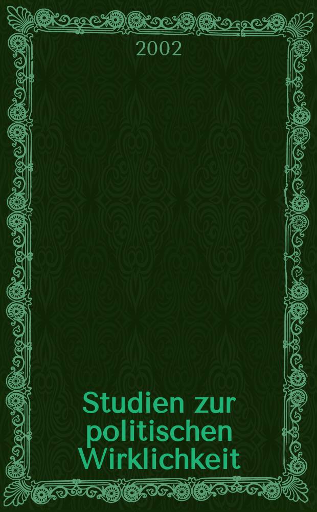 Studien zur politischen Wirklichkeit : Schr.-R. des Inst. für Politikwiss. der Univ. Innsbruck. Bd. 13 : Die Abgeordneten zum Nationalrat = Депутаты национального совета. Профессиональный профиль и зависимость от патрий и фракций.