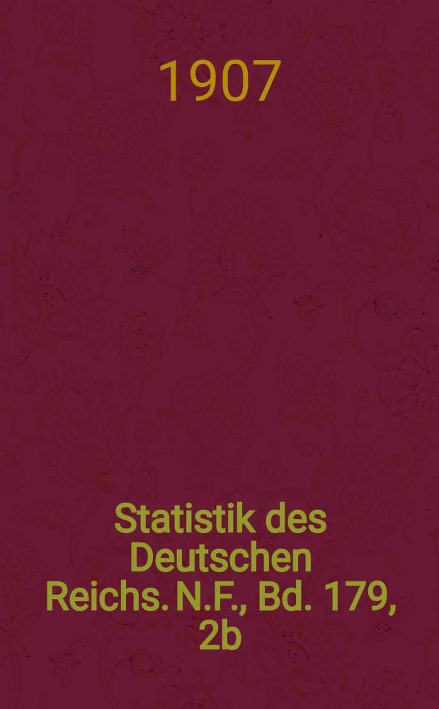 Statistik des Deutschen Reichs. [N.F.], Bd. 179, 2b : Die Stromgebiete des Deutschen Reichs = Бассейны рек немецкого рейха