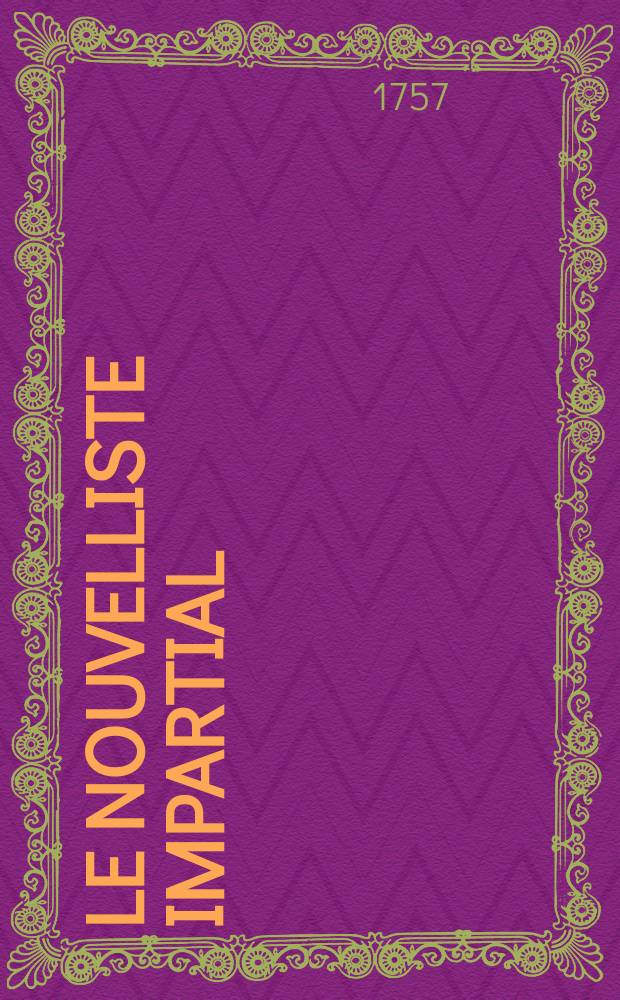 Le nouvelliste impartial