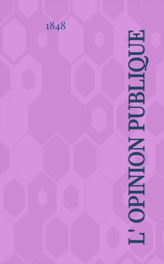 L' opinion publique