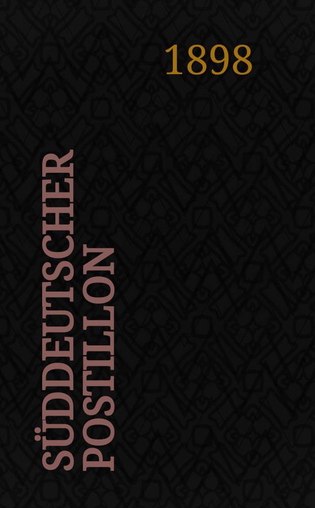 S&uuml;ddeutscher Postillon