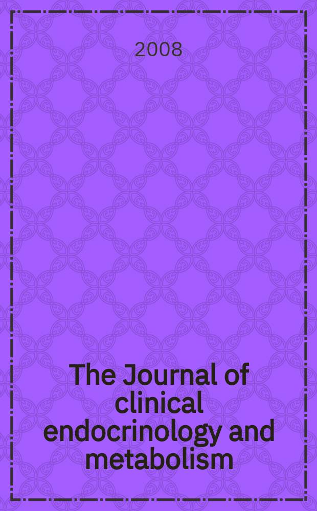 The Journal of clinical endocrinology and metabolism : Official journal of the Endocrine society. Vol. 93, № 5