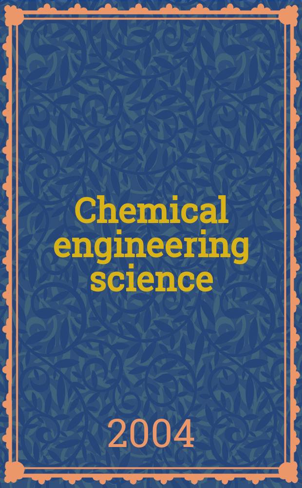 Chemical engineering science : Génie chimique. Vol. 59, № 22/23 : From molecular to product and process engineering