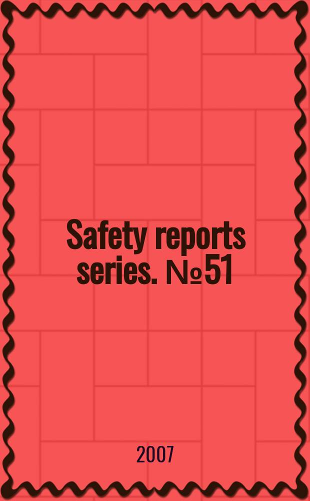 Safety reports series. № 51 : Radiation protection and NORM residue management in the zircon and zirconia industries