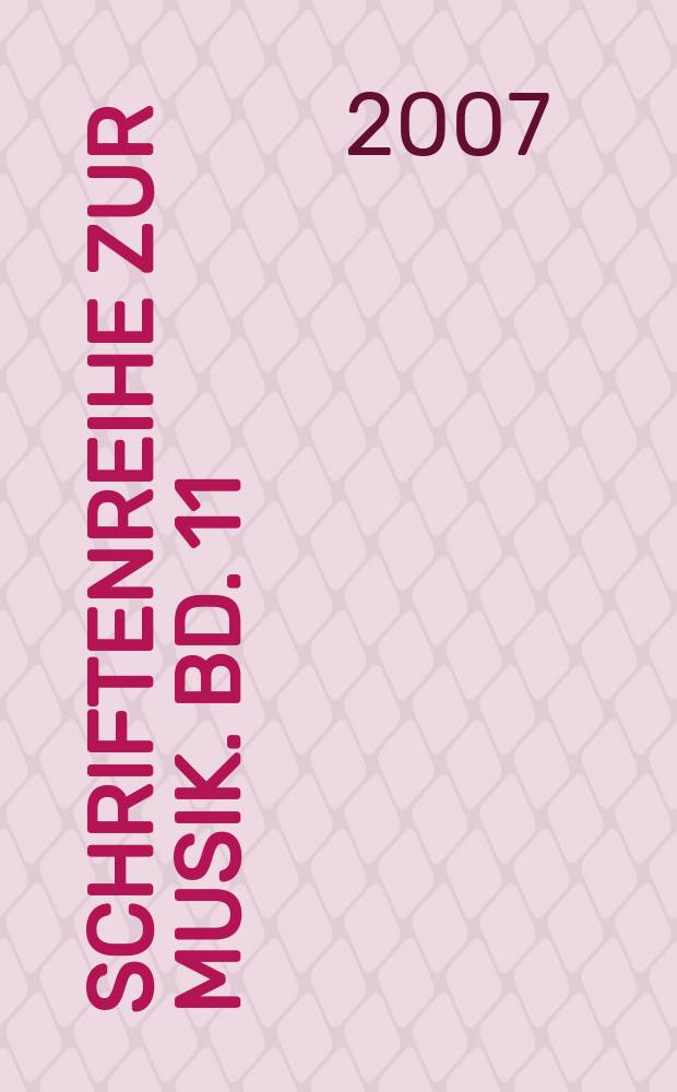 Schriftenreihe zur Musik. Bd. 11 : Josef Schrammel im Serail = Йозеф Шраммель в Серале: зарисовки венского исполнителя народной музыки о своем путешествии на Ближний Восток 1869 -1871