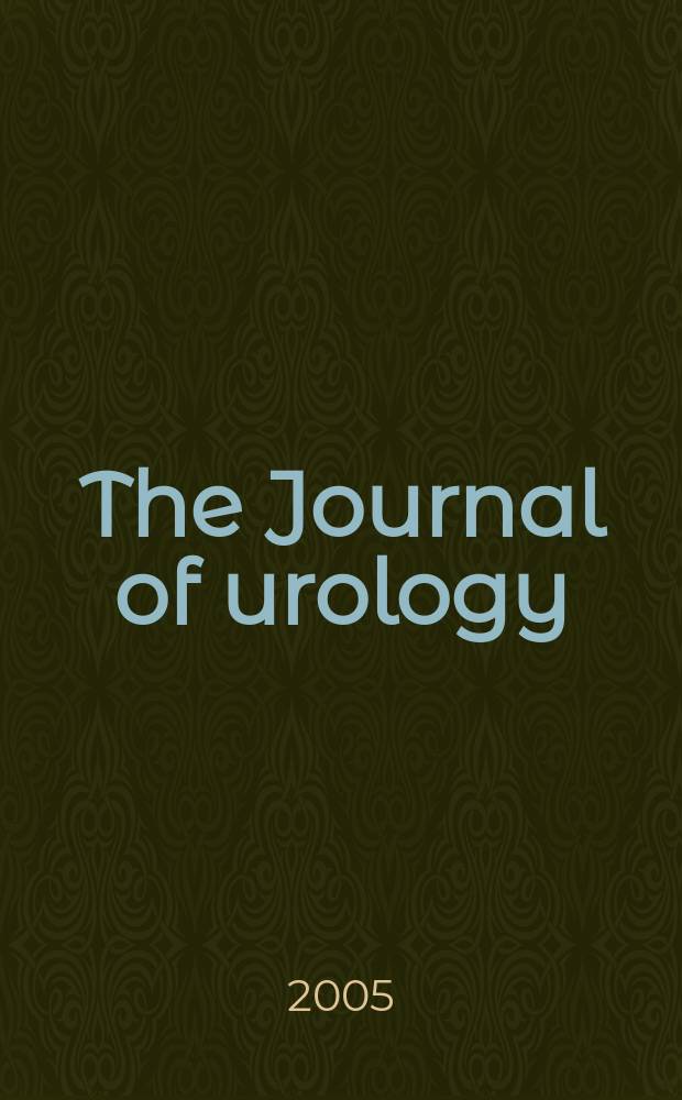 The Journal of urology : Offiс. organ of the Amer. urological assoc. Vol. 174, № 6