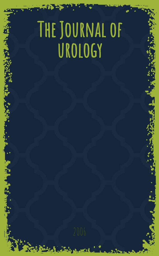 The Journal of urology : Offiс. organ of the Amer. urological assoc. Vol.175, № 4