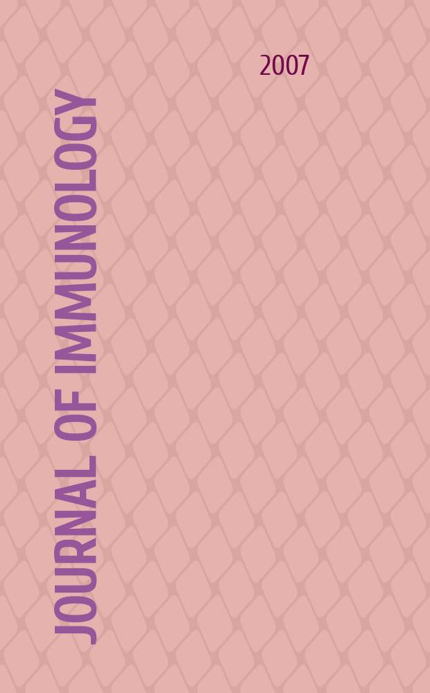 Journal of immunology : Publ. monthly by the American association of immunologists. Vol. 179, № 11