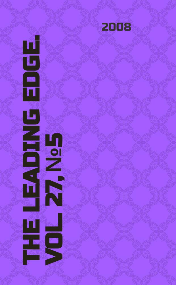 The Leading edge. Vol. 27, № 5