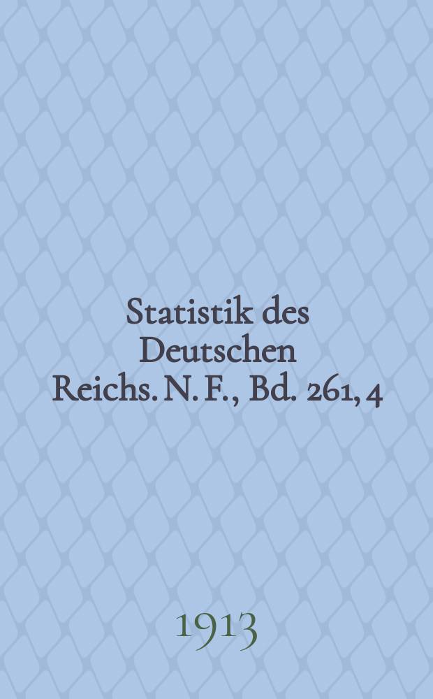Statistik des Deutschen Reichs. [N. F.], Bd. 261, 4 : Der Verkehr mit den einzelnen Ländern im Jahre 1912