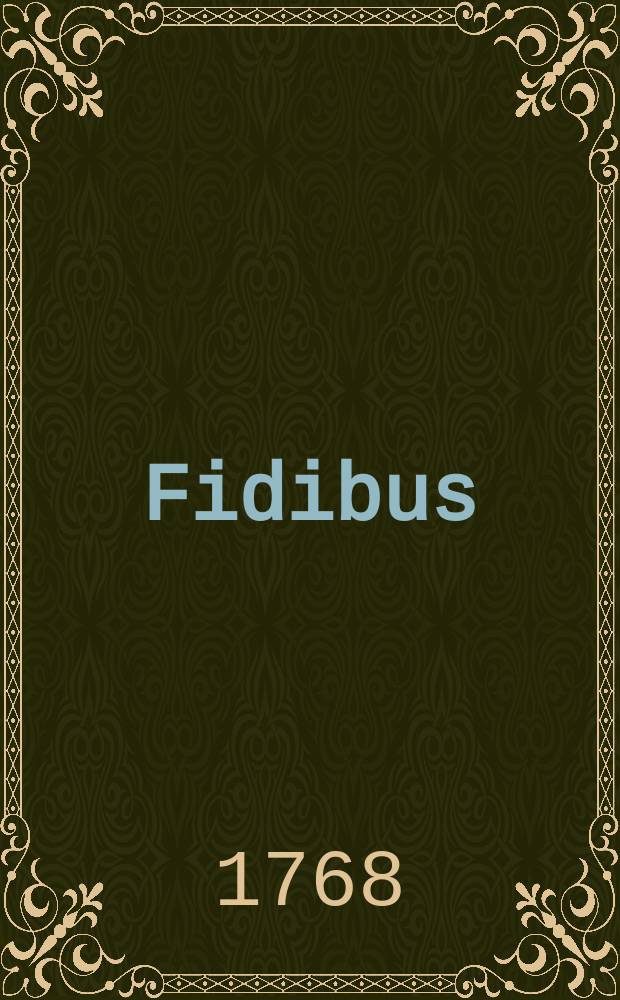Fidibus