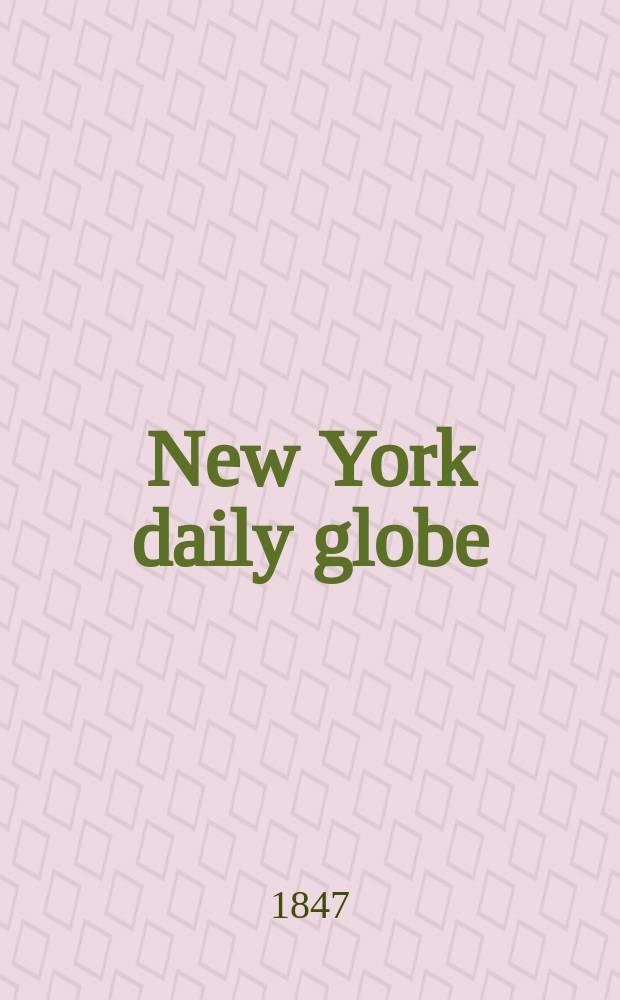 New York daily globe