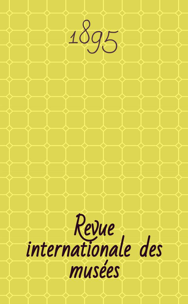 Revue internationale des musées