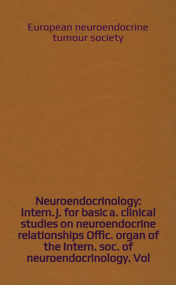 Neuroendocrinology : Intern. j. for basic a. clinical studies on neuroendocrine relationships Offic. organ of the Intern. soc. of neuroendocrinology. Vol. 87, № 1 : ENETS consensus guidelines for the diagnosis and treatment of neuroendocrine gastrointestinal tumors = Европейское общество по нейроэндокринным опухолям. Методические рекомендации по диагностике и лечению нейроэндокринных опухолей желудочно-кишечного тракта. Часть 2- опухоли средней кишки и колоректальные.