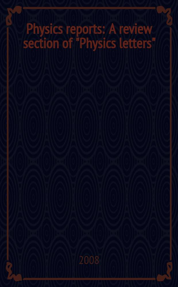Physics reports : A review section of "Physics letters" (Sect. C). Vol. 454, № 5/6 : Quiver gauge theory and conformality at the TeV scale