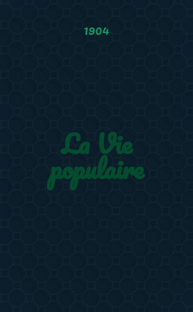 La Vie populaire