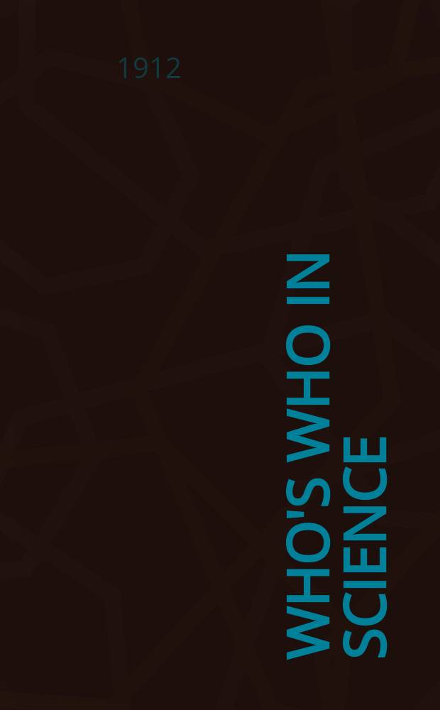 Who's who in science (international)
