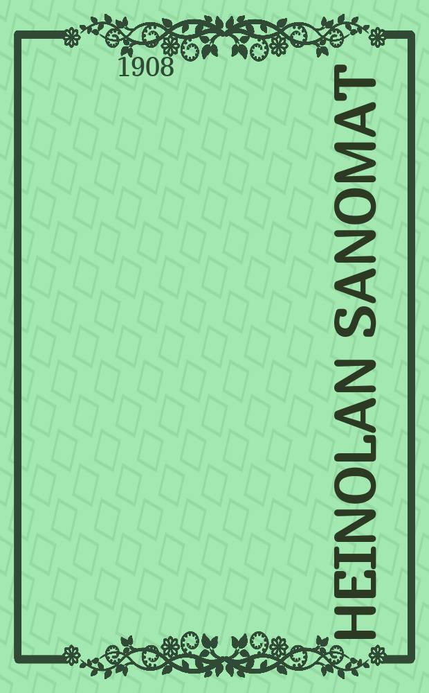 Heinolan sanomat
