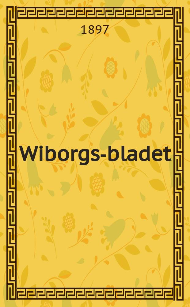 Wiborgs-bladet