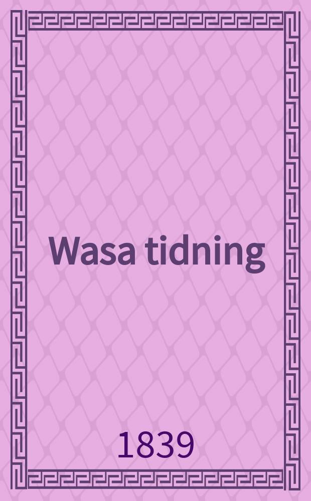 Wasa tidning