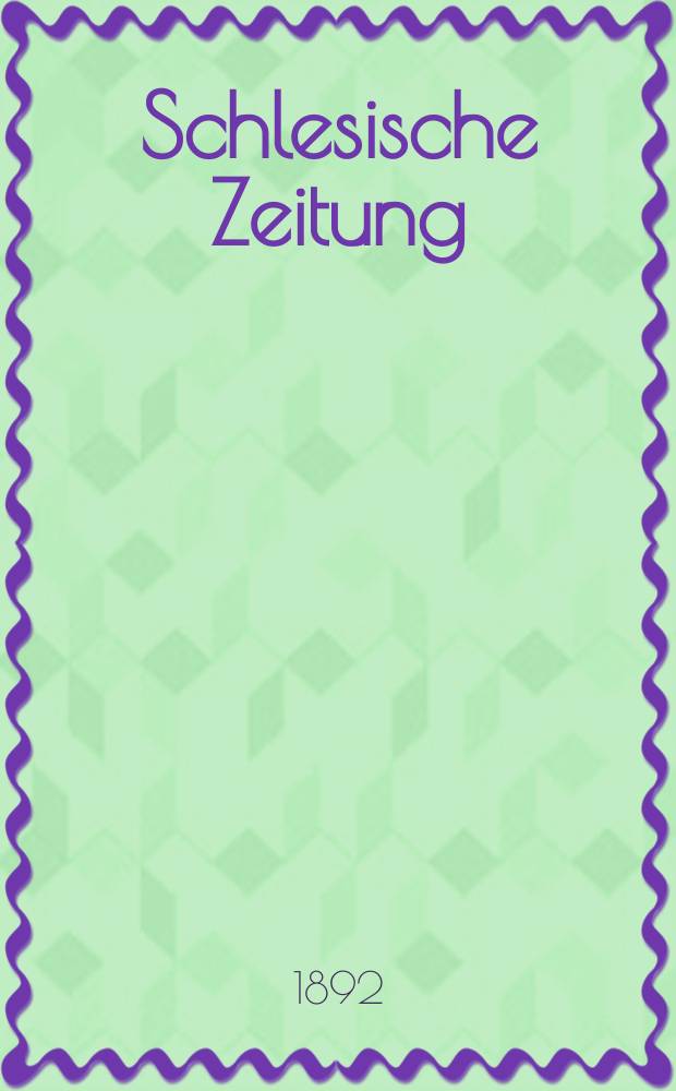 Schlesische Zeitung