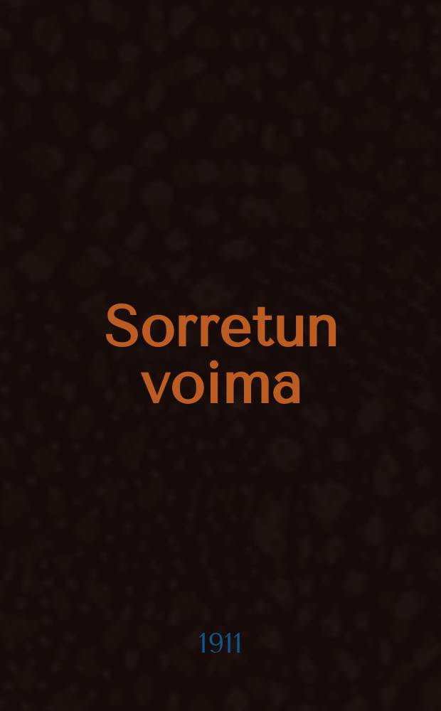 Sorretun voima