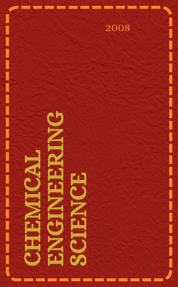 Chemical engineering science : Génie chimique. Vol. 63, № 20 : 5th unsteady-state processes in catalysis