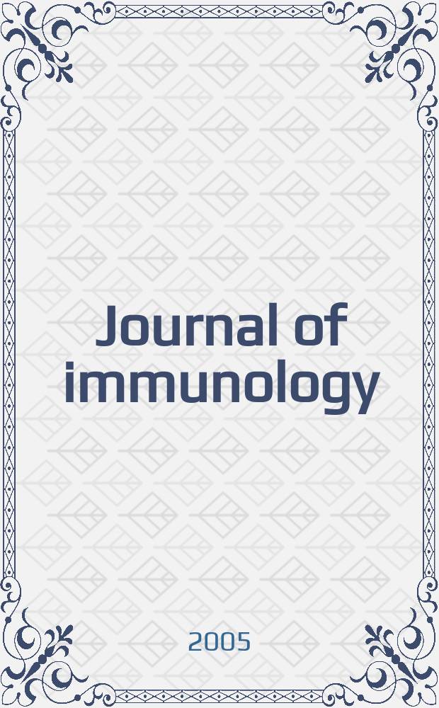 Journal of immunology : Publ. monthly by the American association of immunologists. Vol.174, № 12