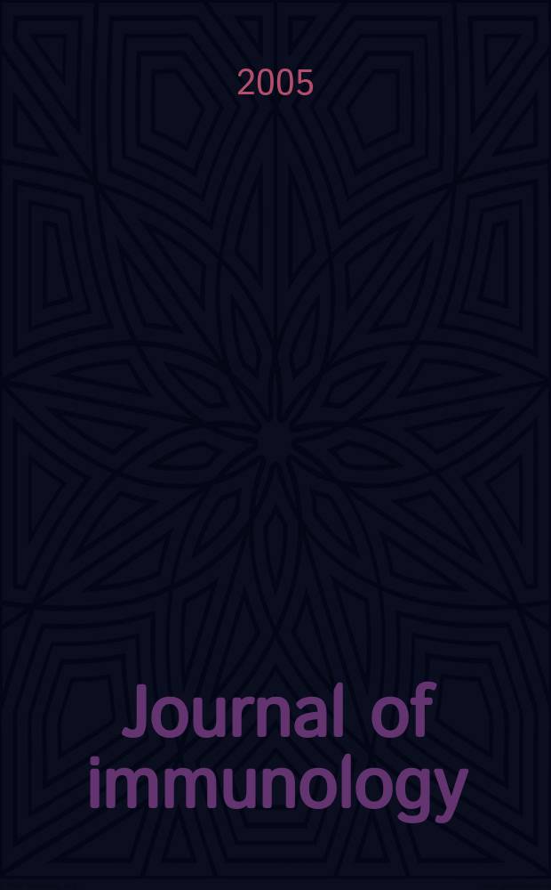 Journal of immunology : Publ. monthly by the American association of immunologists. Vol.175, № 6