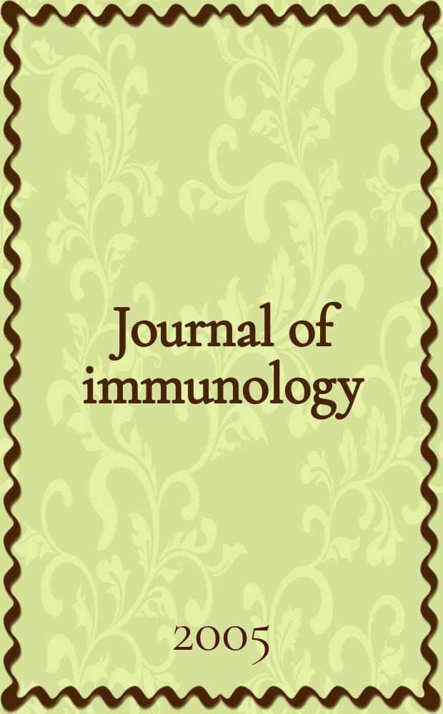 Journal of immunology : Publ. monthly by the American association of immunologists. Vol.175, № 7