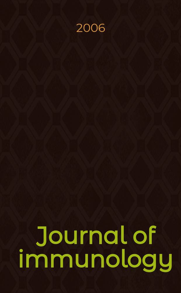 Journal of immunology : Publ. monthly by the American association of immunologists. Vol.176, № 3