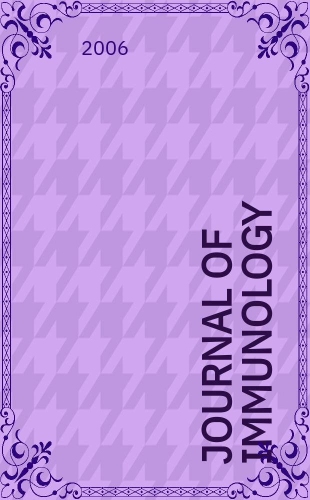 Journal of immunology : Publ. monthly by the American association of immunologists. Vol.176, № 7