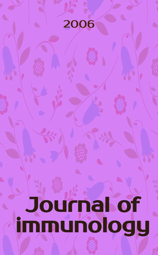 Journal of immunology : Publ. monthly by the American association of immunologists. Vol.176, № 8