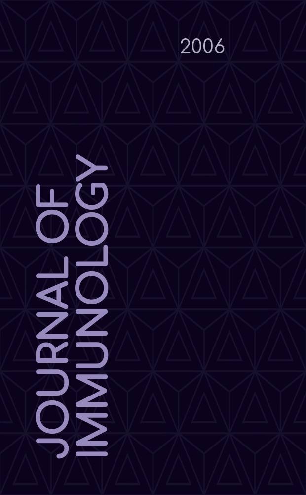 Journal of immunology : Publ. monthly by the American association of immunologists. Vol.176, № 11