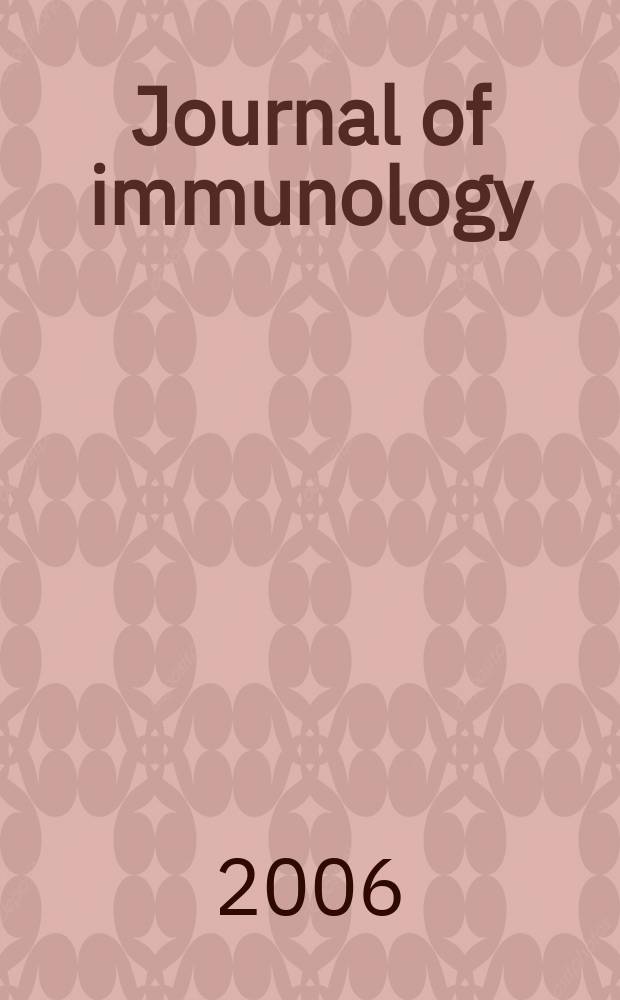 Journal of immunology : Publ. monthly by the American association of immunologists. Vol.176, № 12