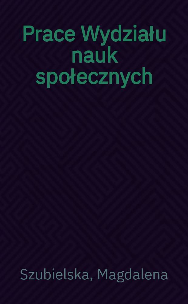 Prace Wydziału nauk społecznych : Rozumienie program&oacute;w telewizyjnych przez dzieci = Восприятие телепрограмм детьми