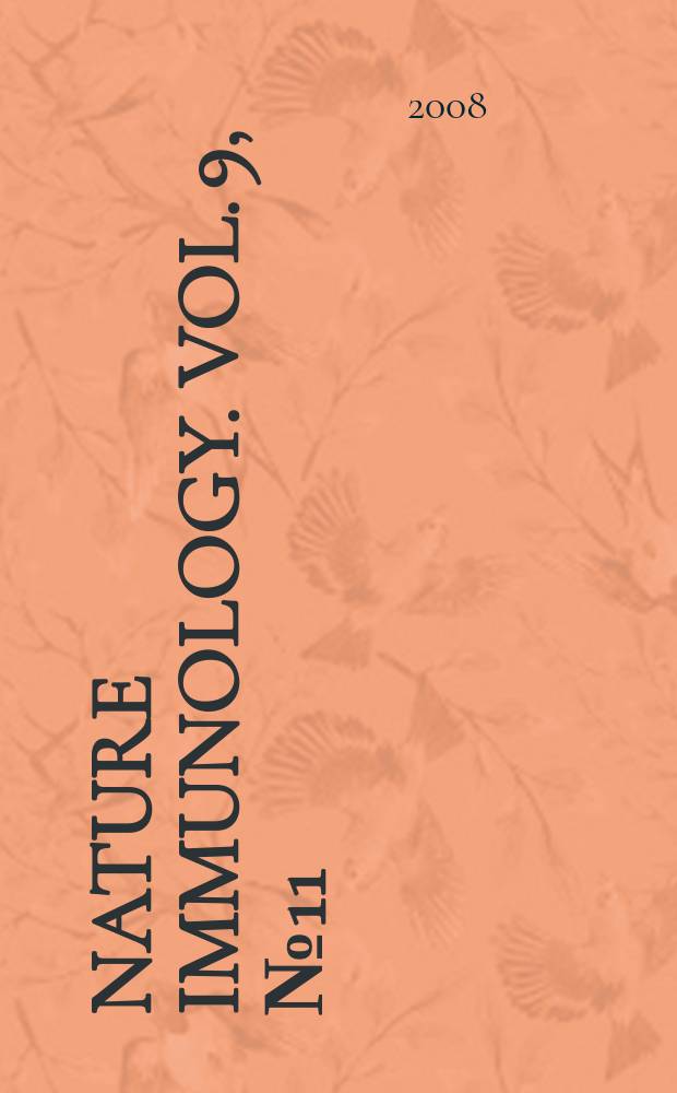 Nature immunology. Vol. 9, № 11