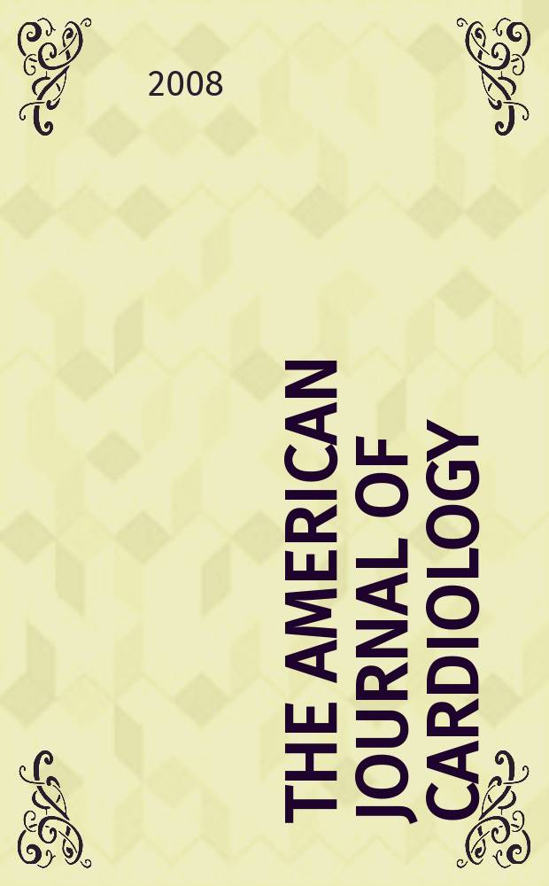 The American journal of cardiology : Official journal of the American college of cardiology A publication of the Yorke group. Vol. 102, № 10(A) : The residual risk reduction initiative: a call to action to reduce residual vascular risk in patients with dyslipidemia = Инициатива по снижению остаточного риска: призыв к действию по уменьшению остаточного сосудистого риска у пациентов с дислипидемией.