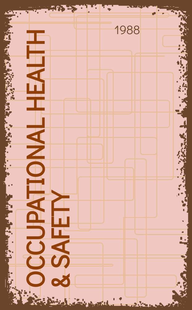 Occupational health & safety : The international journal of occupational health & safety formerly Industrial medicine & surgery. Vol.57, № 2