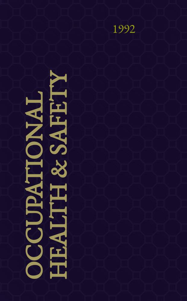 Occupational health & safety : The international journal of occupational health & safety formerly Industrial medicine & surgery. Vol.61, № 12