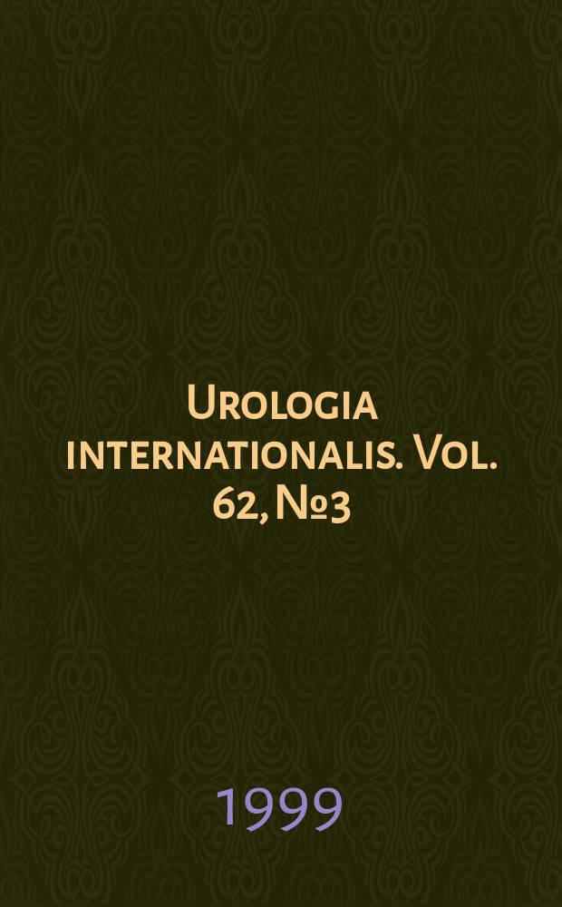 Urologia internationalis. Vol. 62, № 3