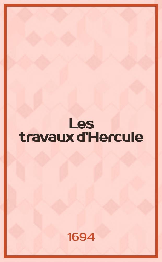 Les travaux d'Hercule
