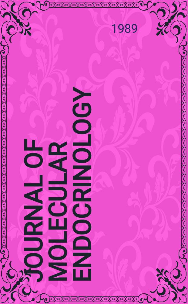 Journal of molecular endocrinology : A journal of the Society for endocrinology. Vol. 2, № 3