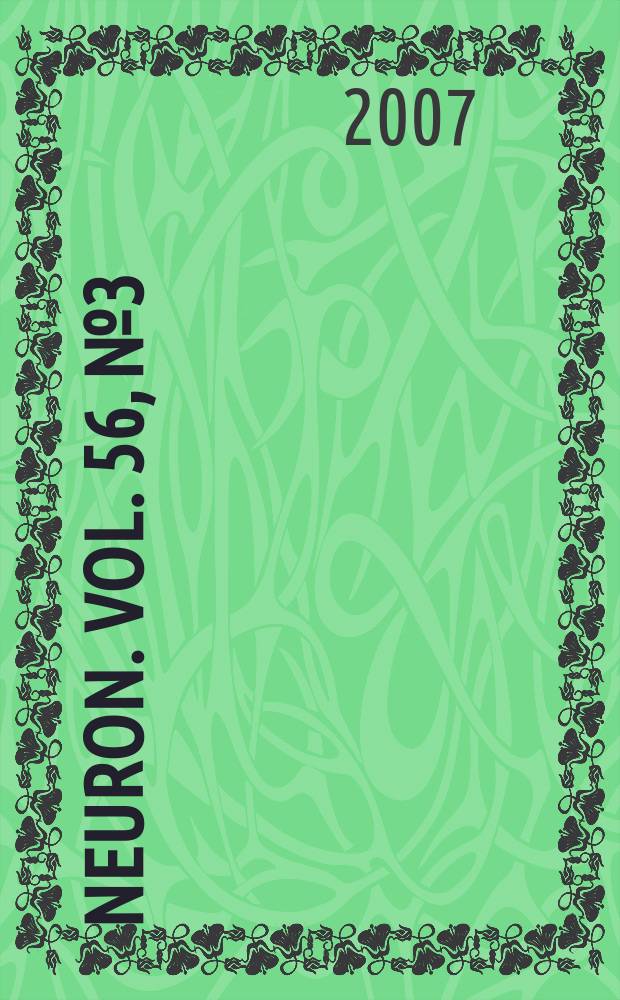 Neuron. Vol. 56, № 3