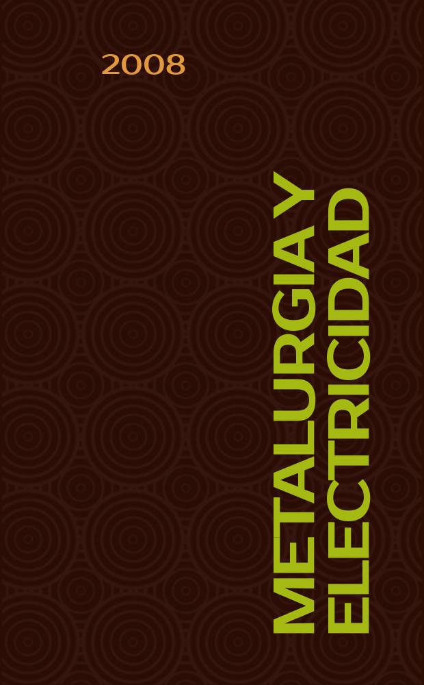 Metalurgia y electricidad : Revista técnica nacional Miembro de la Asoc. española de la prensa técnica. Vol. 72, № 803